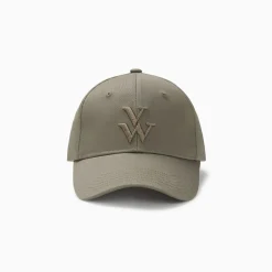 Casquette Clem Kaki A Monogramme Brode