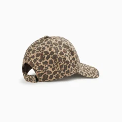 Casquette Clem Leopard A Monogramme Brode