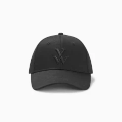 Casquette Clem Noire A Monogramme Brode