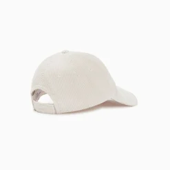 Casquette Jess Ivoire En Velours Cotele
