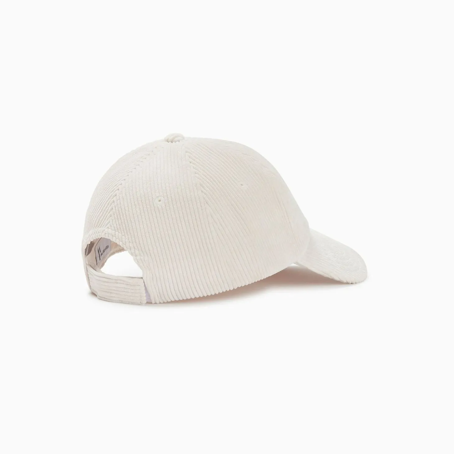 Casquette Jess Ivoire En Velours Cotele
