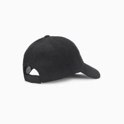 Casquette Jess Noire En Velours Cotele