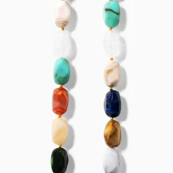 Chaine De Telephone Livia En Pierres Multicolores
