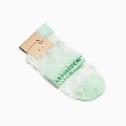 Chaussettes A Pois Vertes Prescription Lab X Vanessa Wu