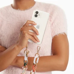 Coque Pour Iphone Selena Transparente A Anneaux
