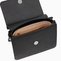 Mini Sac Trapeze Aurelie Noir A Bandouliere