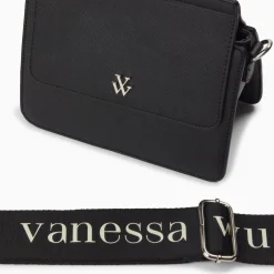 Mini Sac Trapeze Aurelie Noir A Bandouliere