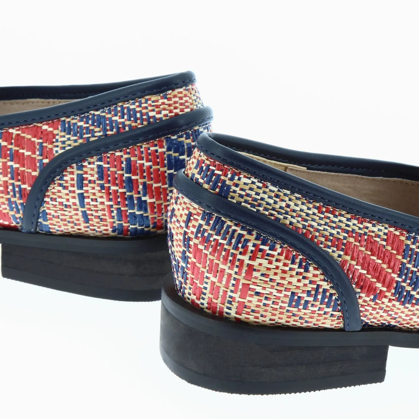 Mocassins Barbara Marine A Chaine Mate