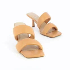 Mules Elia Nude A Brides Rembourrees