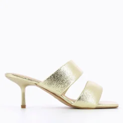 Mules Elia Or A Brides Rembourrees