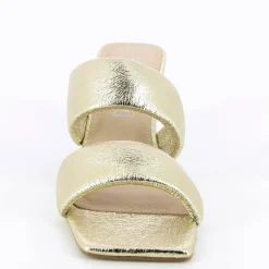 Mules Elia Or A Brides Rembourrees