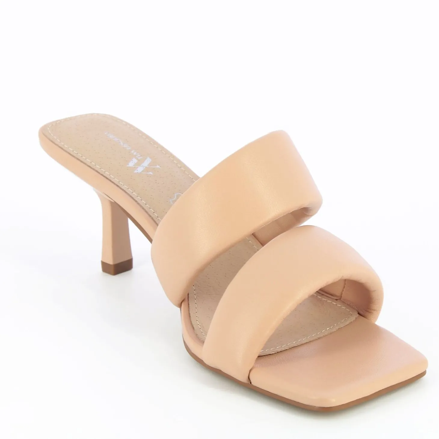 Mules Elia Rose Pale A Brides Rembourrees
