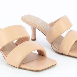 Mules Elia Rose Pale A Brides Rembourrees