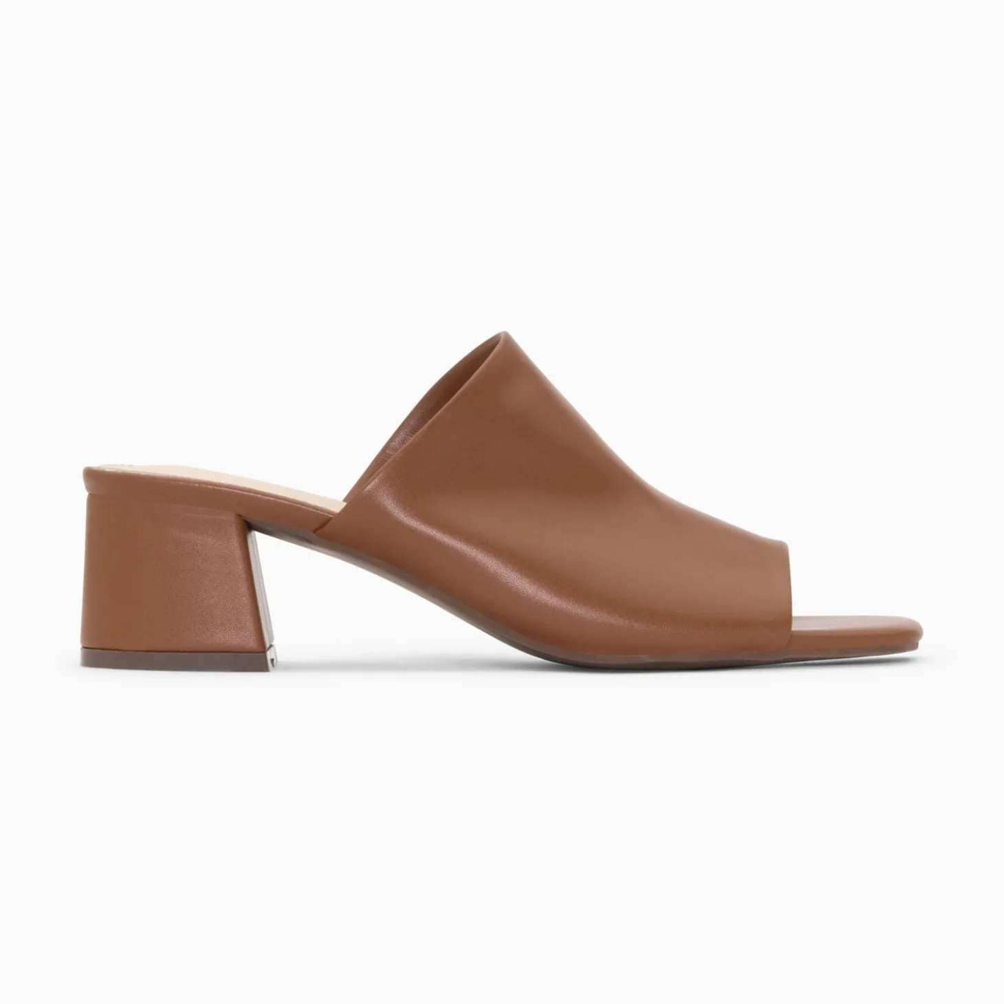 Mules Peep-Toe Helene Camel A Talon