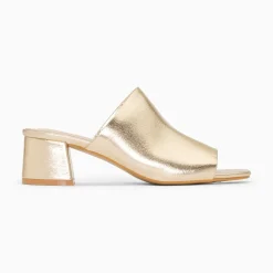 Mules Peep-Toe Helene Or A Talon