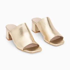 Mules Peep-Toe Helene Or A Talon