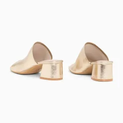 Mules Peep-Toe Helene Or A Talon