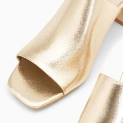Mules Peep-Toe Helene Or A Talon