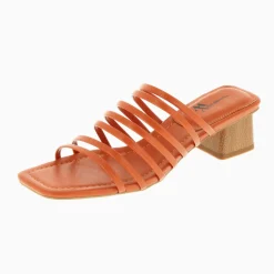 Mules Sienna Brique A Multiples Brides