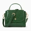 Petit Sac A Main Joanne Vert Croco
