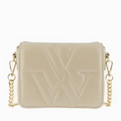 Petit Sac Monogramme Annie Beige Matelasse A Rabat