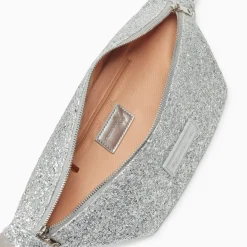 Sac Banane Lydie Argent A Paillettes