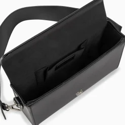 Sac Bandouliere Sydney Noir A Rabat Et Strass