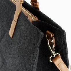 Sac Cabas Monogramme Emilia Noir