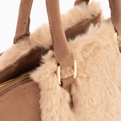 Sac Trapeze Filippa Bi-Matiere Camel