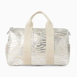 Sac Week-End Bianca Argent Zebre