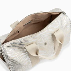 Sac Week-End Bianca Argent Zebre