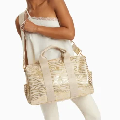 Sac Week-End Bianca Or Zebre