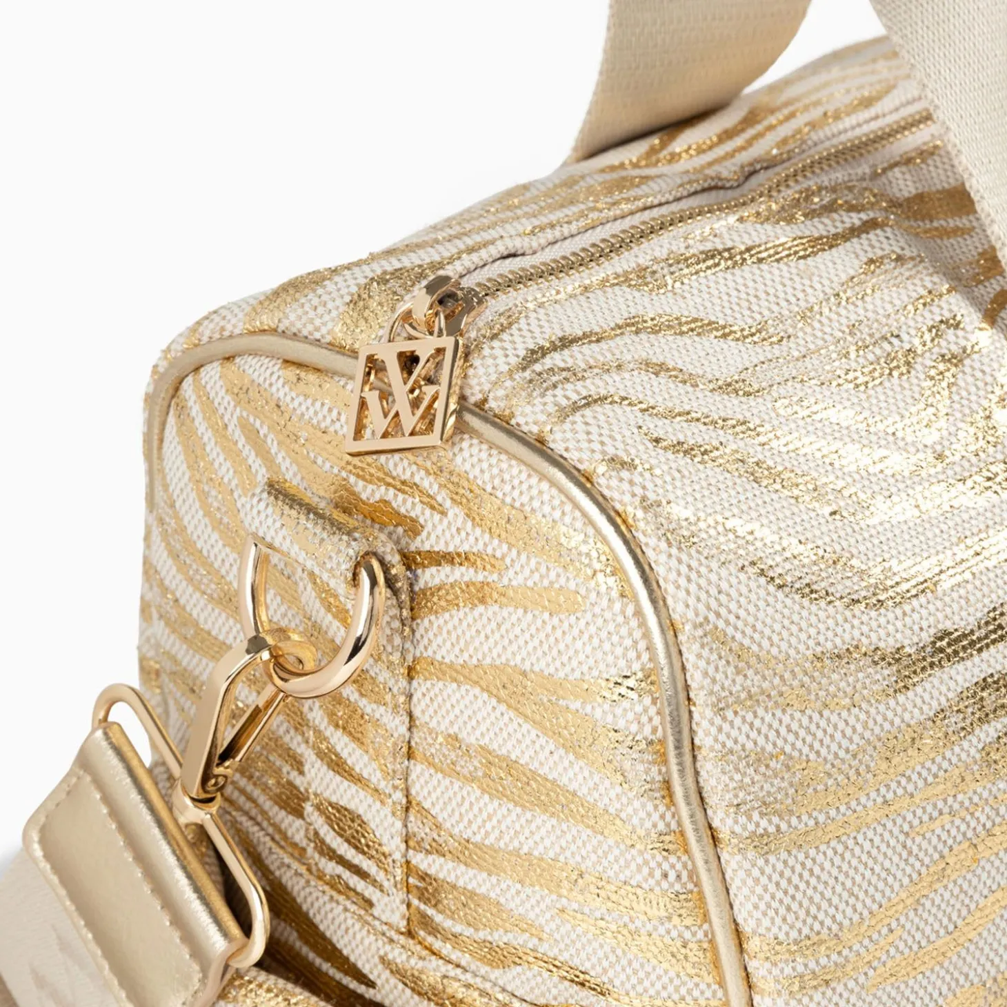 Sac Week-End Bianca Or Zebre