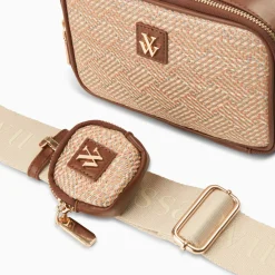 Sacoche Eryn Marron A Mini Pochette