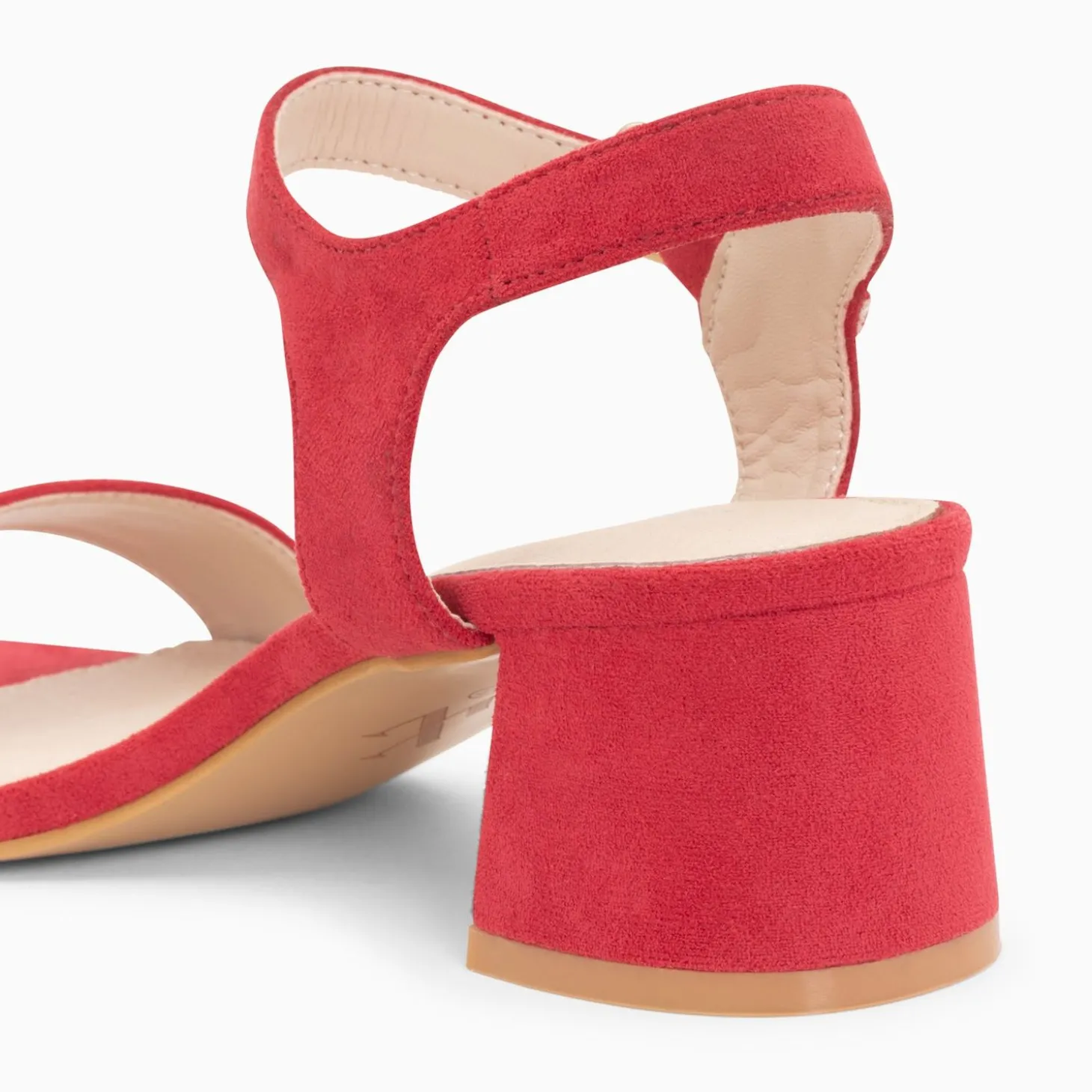 Sandales A Talon Laurie Framboise