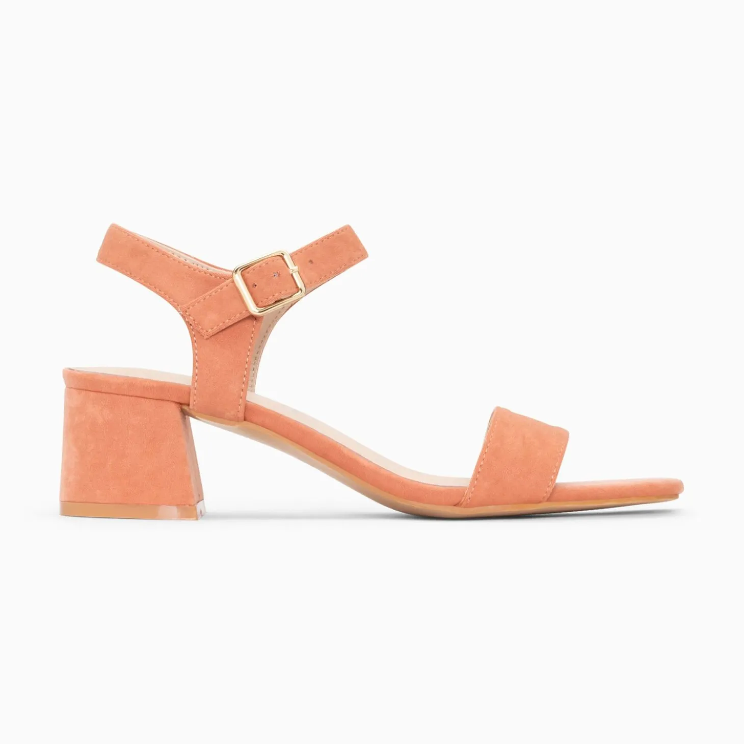 Sandales A Talon Laurie Rose Saumon