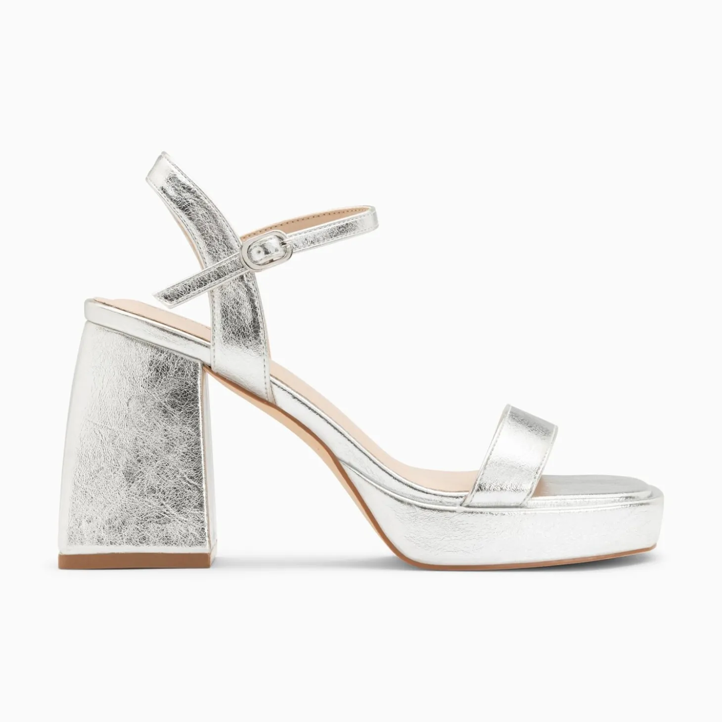 Sandales A Talon Martha Argent