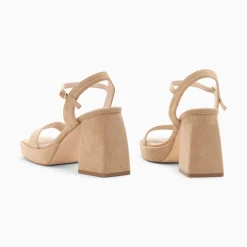 Sandales A Talon Martha Beiges