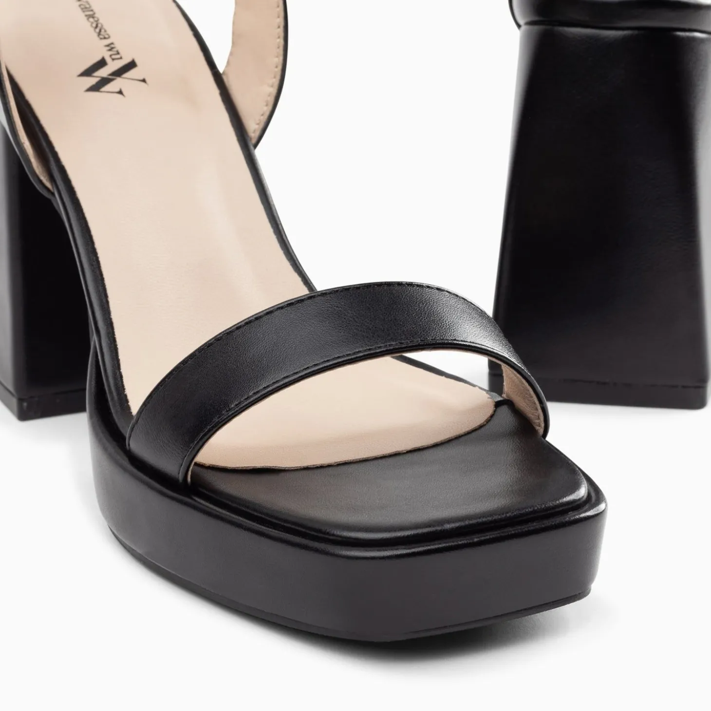 Sandales A Talon Martha Noires