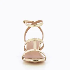 Sandales A Talon Retro Adrianna Or