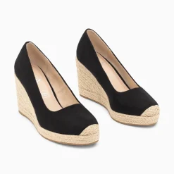 Sandales Compensees Louison Noires