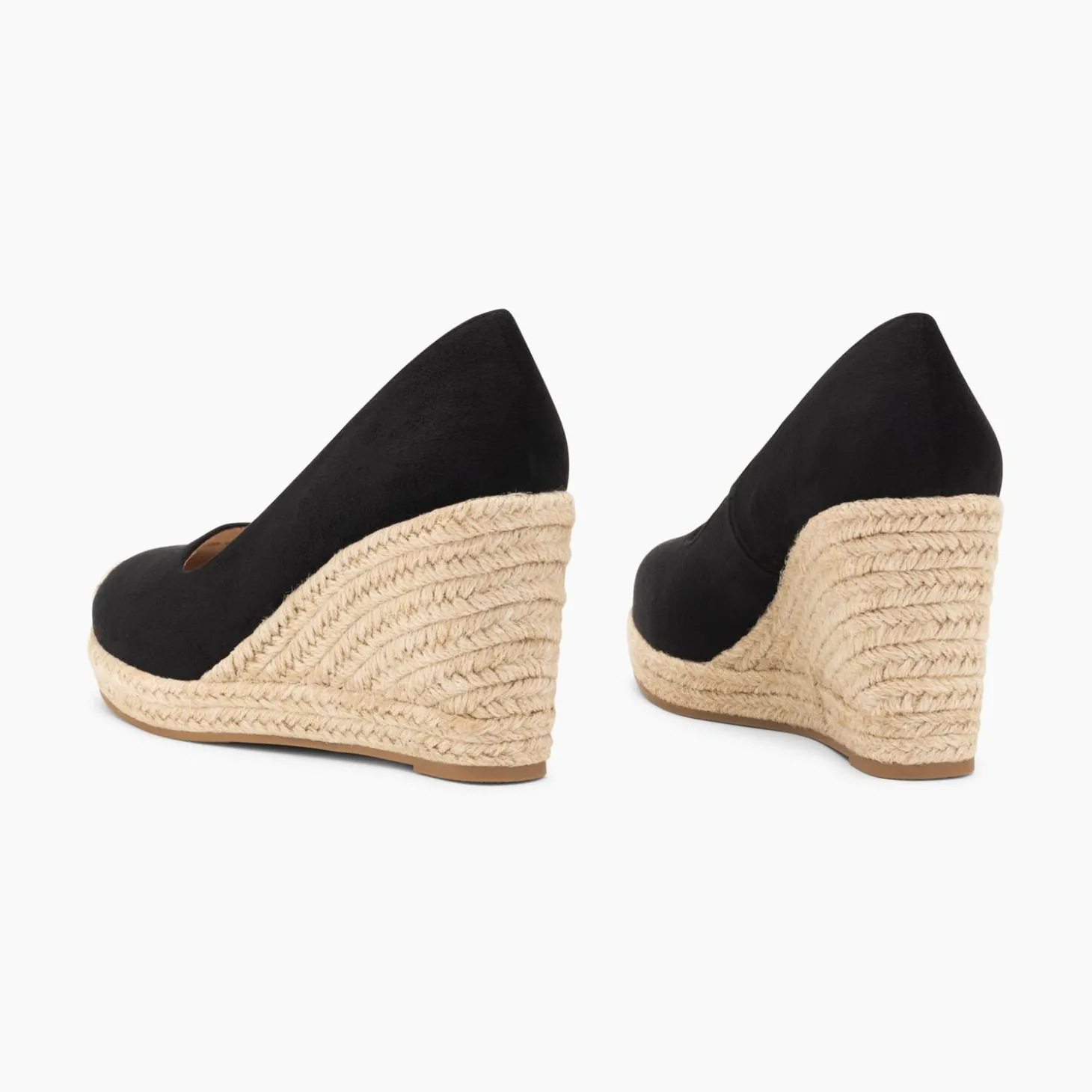 Sandales Compensees Louison Noires