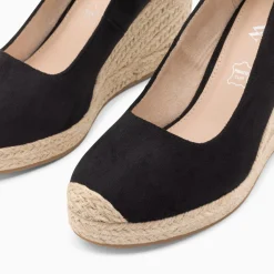 Sandales Compensees Louison Noires