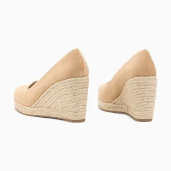 Sandales Compensees Louison Beiges