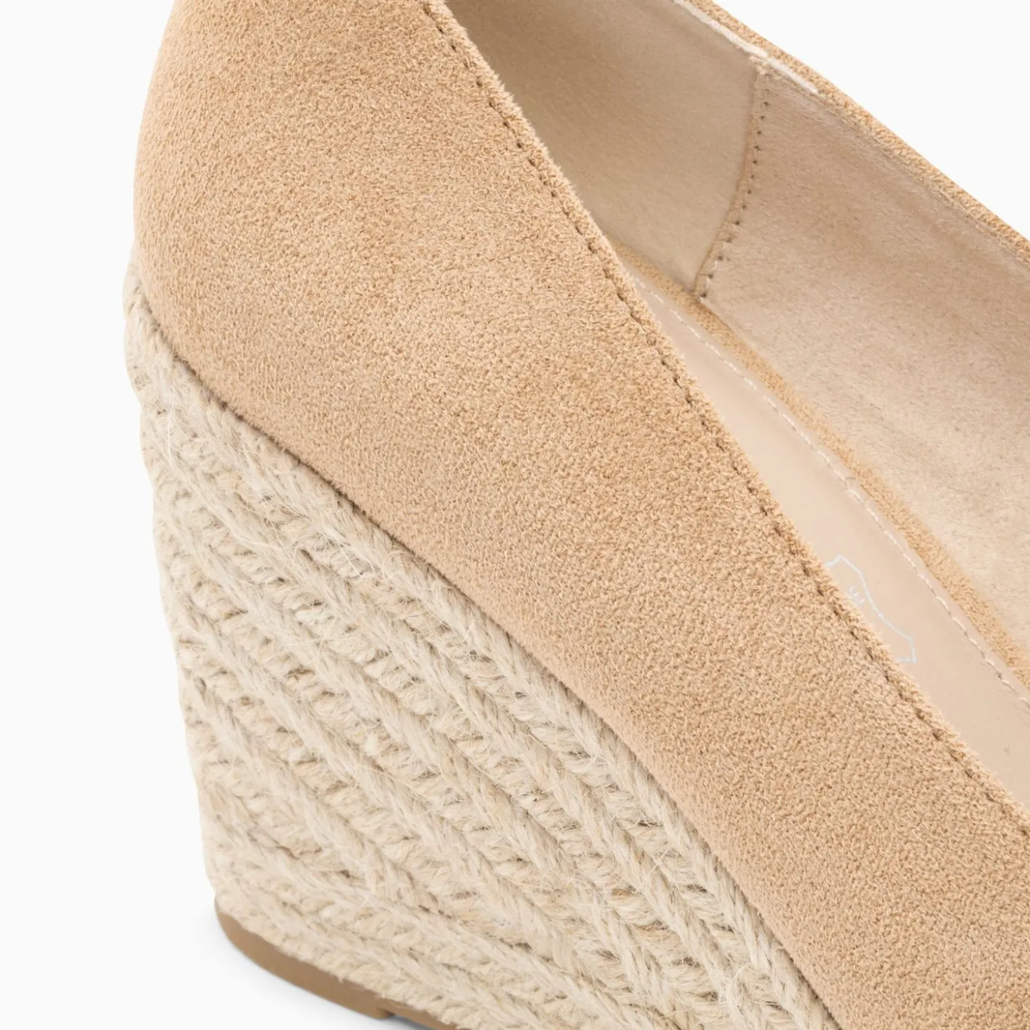 Sandales Compensees Louison Beiges