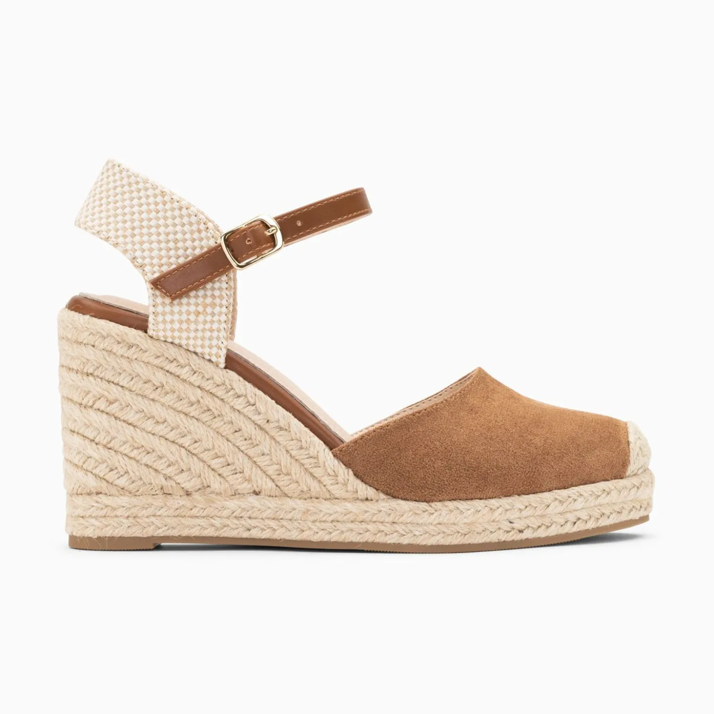 Sandales Compensees Mariana Noisette