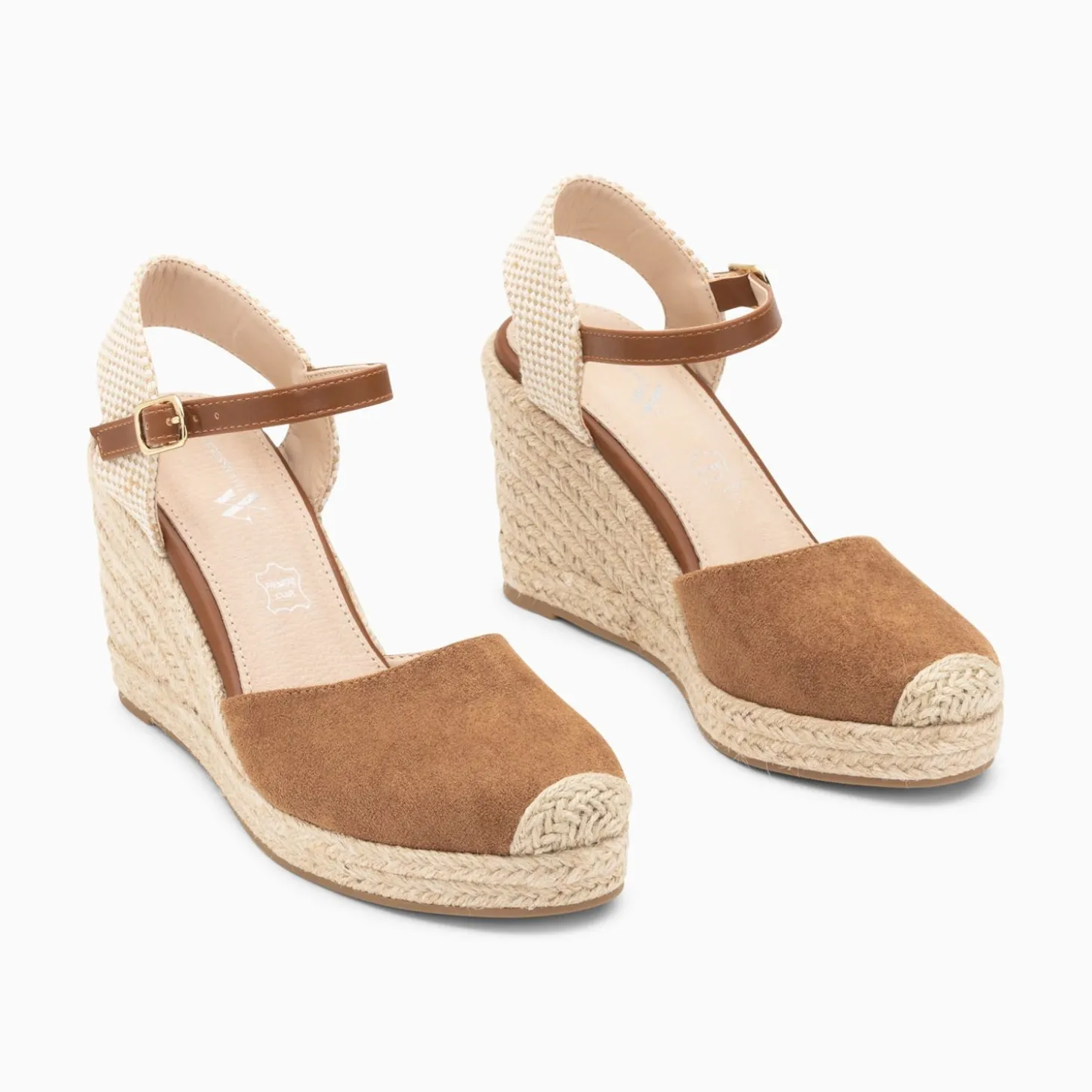 Sandales Compensees Mariana Noisette