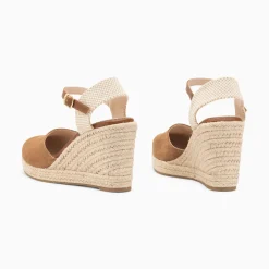 Sandales Compensees Mariana Noisette