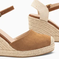 Sandales Compensees Mariana Noisette