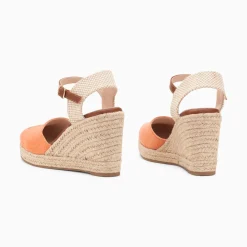 Sandales Compensees Mariana Corail